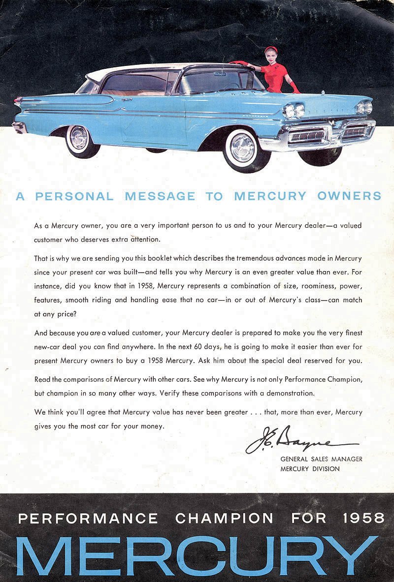 1958 Mercury Flyer Page 4